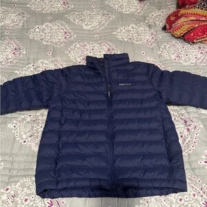 Marmot Kids Dark Blue Puffer Jacket